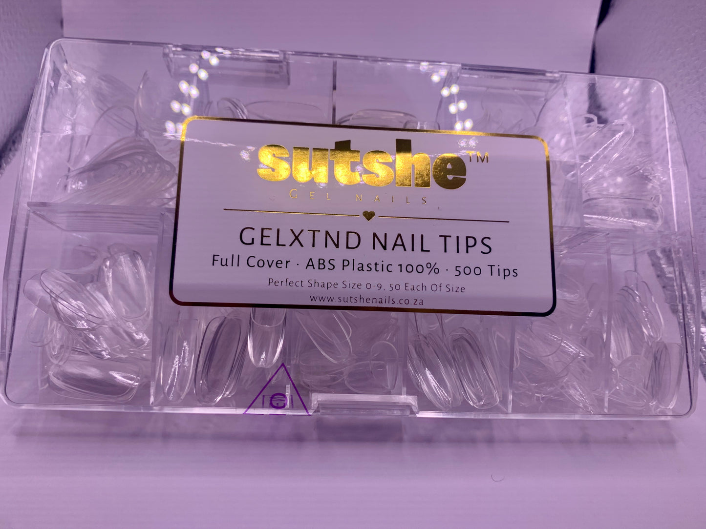 gel xtnd tips almond short