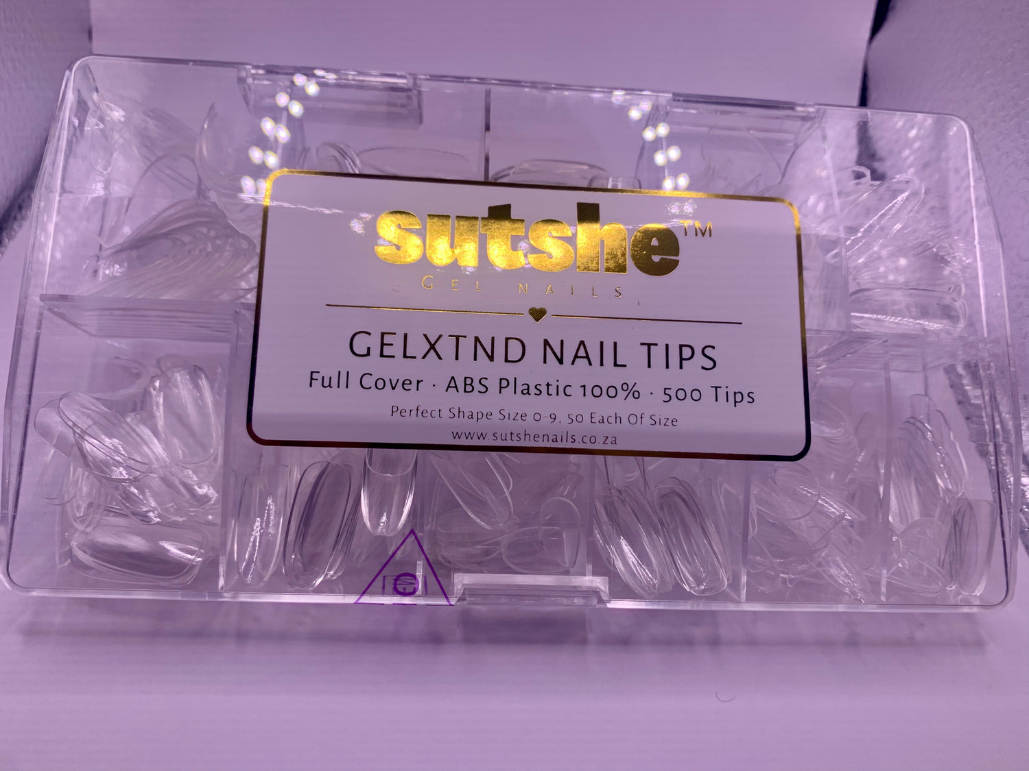 gel xtnd tips almond short